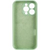 Чохол Silk Full Camera Protective (AA) NO LOGO для Apple iPhone 16 Pro (6.3") Зелений / Pistachio
