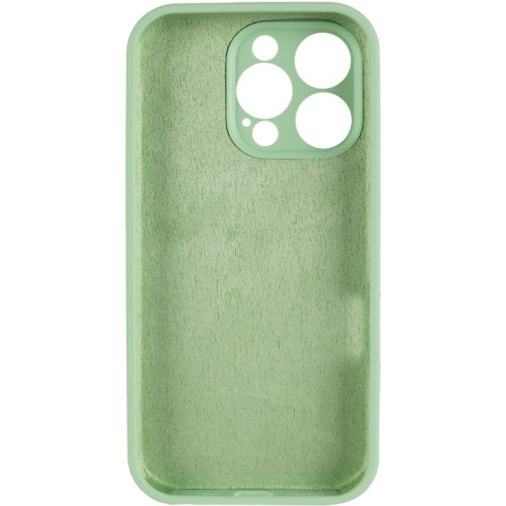 Чохол Silk Full Camera Protective (AA) NO LOGO для Apple iPhone 16 Pro (6.3") Зелений / Pistachio Чохол Silk Full Camera Protective (AA) NO LOGO для Apple iPhone 16 Pro (6.3") Зелений / Pistachio