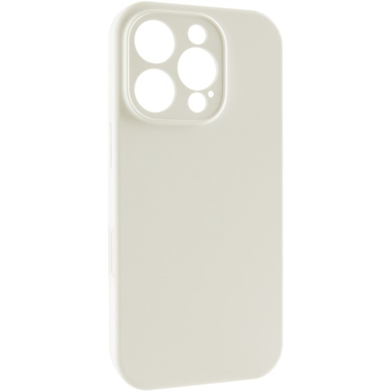 Чохол Silk Full Camera Protective (AA) NO LOGO для Apple iPhone 16 Pro (6.3") Бежевий / Antique White