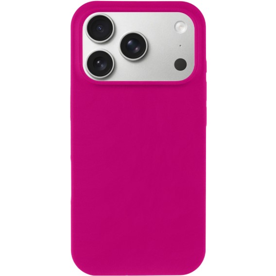 Чехол Silk Full Protective (AA) NO LOGO для Apple iPhone 17 Pro (6.3") Малиновый / Dragon Fruit