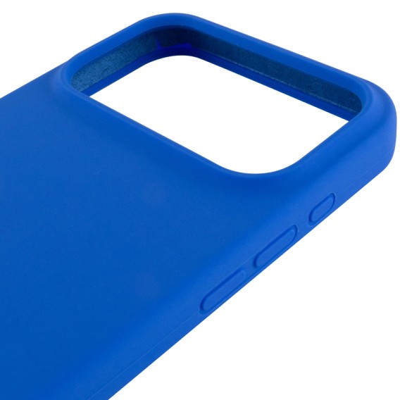 Чохол Silk Full Protective (AA) NO LOGO для Apple iPhone 17 Pro Max (6.9") Синій / Capri Blue