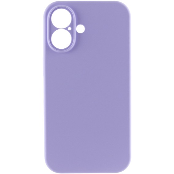 Чохол Silk Full Camera Protective (AA) NO LOGO для Apple iPhone 17 (6.3") Бузковий / Dasheen