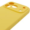 Чохол Silk Full Camera Protective (AA) NO LOGO для Apple iPhone 17 Pro (6.3") Жовтий / Yellow
