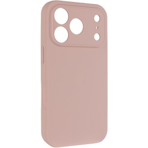 Чехол Silk Full Camera Protective (AA) NO LOGO для Apple iPhone 17 Pro (6.3") Розовый / Pink Sand