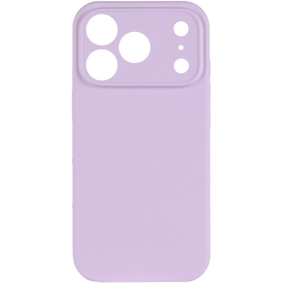 Чохол Silk Full Camera Protective (AA) NO LOGO для Apple iPhone 17 Pro (6.3") Бузковий / Lilac