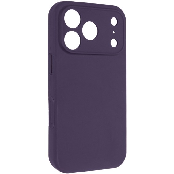 Чохол Silk Full Camera Protective (AA) NO LOGO для Apple iPhone 17 Pro (6.3") Фіолетовий / Elderberry