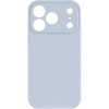 Чохол Silk Full Camera Protective (AA) NO LOGO для Apple iPhone 17 Pro Max (6.9") Блакитний / Sweet Blue