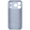 Чохол Silk Full Camera Protective (AA) NO LOGO для Apple iPhone 17 Pro Max (6.9") Блакитний / Sweet Blue