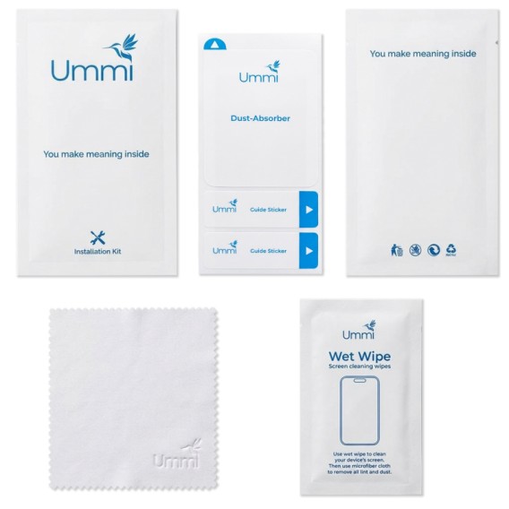 Захисне скло Ummi для Apple iPhone 17 Pro Max / 18 Pro Max (6.9") Чорний Захисне скло Ummi для Apple iPhone 17 Pro Max / 18 Pro Max (6.9") Чорний