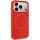 Чохол Silk Full Protective (AA) NO LOGO with Magnetic Fit для Apple iPhone 17 Pro / 18 Pro (6.3") Червоний / Red