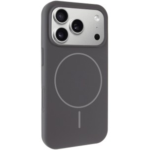 Чохол Silk Full Protective (AA) NO LOGO with Magnetic Fit для Apple iPhone 17 Pro Max / 18 Pro Max Сірий / Dark Gray