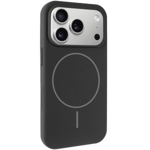 Чехол Silk Full Protective (AA) NO LOGO with Magnetic Fit для Apple iPhone 17 Pro Max / 18 Pro Max Черный / Black