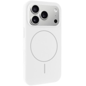 Чехол Silk Full Protective (AA) NO LOGO with Magnetic Fit для Apple iPhone 17 Pro Max / 18 Pro Max Белый / White