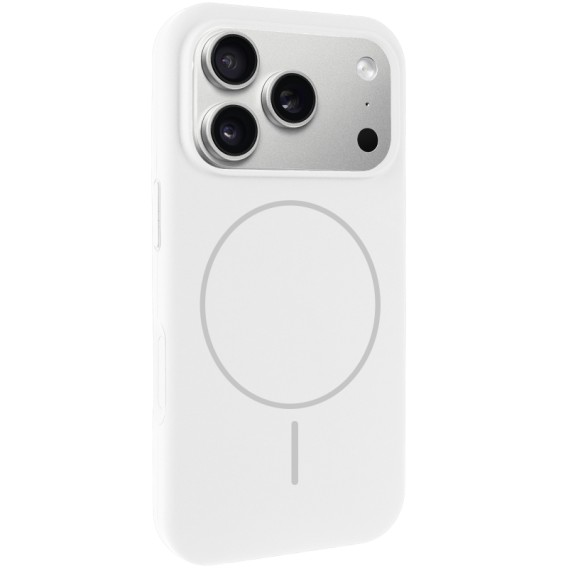 Чохол Silk Full Protective (AA) NO LOGO with Magnetic Fit для Apple iPhone 17 Pro Max / 18 Pro Max Білий / White