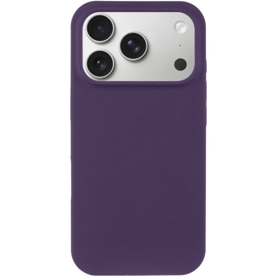 Чохол Silk Full Protective (AA) NO LOGO для Apple iPhone 17 Pro / 18 Pro (6.3") Фіолетовий / Elderberry Чохол Silk Full Protective (AA) NO LOGO для Apple iPhone 17 Pro / 18 Pro (6.3") Фіолетовий / Elderberry