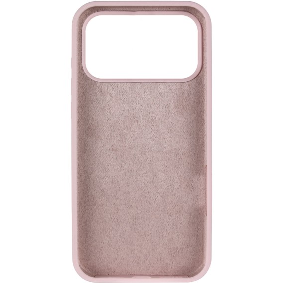 Чохол Silk Full Protective (AA) NO LOGO для Apple iPhone 17 Pro / 18 Pro (6.3") Рожевий / Chalk Pink Чохол Silk Full Protective (AA) NO LOGO для Apple iPhone 17 Pro / 18 Pro (6.3") Рожевий / Chalk Pink