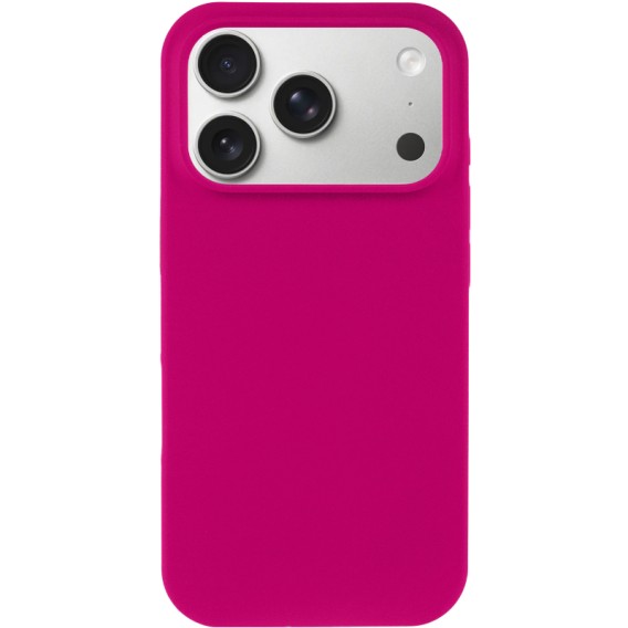Чехол Silk Full Protective (AA) NO LOGO для Apple iPhone 17 Pro / 18 Pro (6.3") Красный / Rose Red