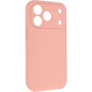 Чохол Silk Full Camera Protective (AA) NO LOGO для Apple iPhone 17 Pro / 18 Pro (6.3") Персиковий / Peach