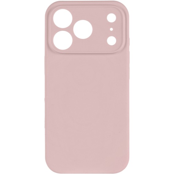 Чохол Silk Full Camera Protective (AA) NO LOGO для Apple iPhone 17 Pro / 18 Pro (6.3") Рожевий / Chalk Pink Чохол Silk Full Camera Protective (AA) NO LOGO для Apple iPhone 17 Pro / 18 Pro (6.3") Рожевий / Chalk Pink