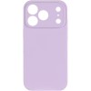 Чохол Silk Full Camera Protective (AA) NO LOGO для Apple iPhone 17 Pro / 18 Pro (6.3") Бузковий / Lilac