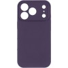 Чохол Silk Full Camera Protective (AA) NO LOGO для Apple iPhone 17 Pro / 18 Pro (6.3") Фіолетовий / Elderberry