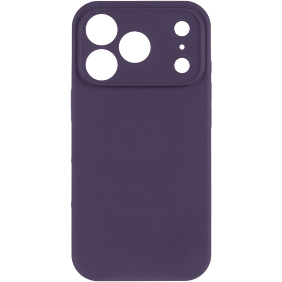 Чохол Silk Full Camera Protective (AA) NO LOGO для Apple iPhone 17 Pro / 18 Pro (6.3") Фіолетовий / Elderberry Чохол Silk Full Camera Protective (AA) NO LOGO для Apple iPhone 17 Pro / 18 Pro (6.3") Фіолетовий / Elderberry