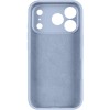 Чохол Silk Full Camera Protective (AA) NO LOGO для Apple iPhone 17 Pro Max / 18 Pro Max (6.9") Блакитний / Lilac Blue