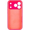 Чохол Silk Full Camera Protective (AA) NO LOGO для Apple iPhone 17 Pro Max / 18 Pro Max (6.9") Рожевий / Barbie pink