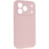 Чохол Silk Full Camera Protective (AA) NO LOGO для Apple iPhone 17 Pro Max / 18 Pro Max (6.9") Рожевий / Chalk Pink