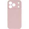Чохол Silk Full Camera Protective (AA) NO LOGO для Apple iPhone 17 Pro Max / 18 Pro Max (6.9") Рожевий / Chalk Pink