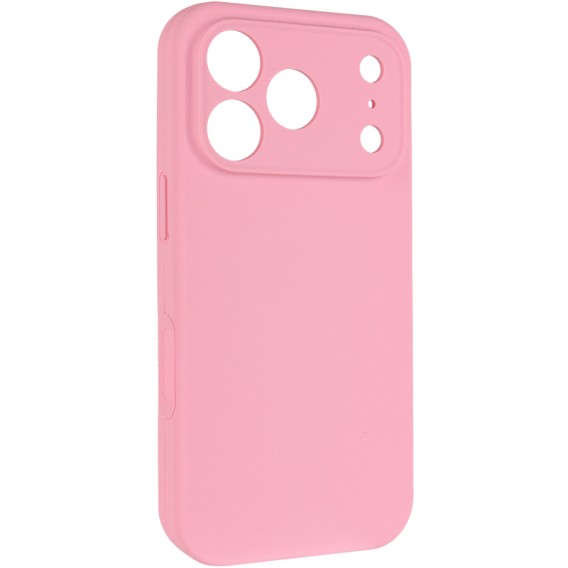 Чехол Silk Full Camera Protective (AA) NO LOGO для Apple iPhone 17 Pro Max / 18 Pro Max (6.9") Розовый / Light pink