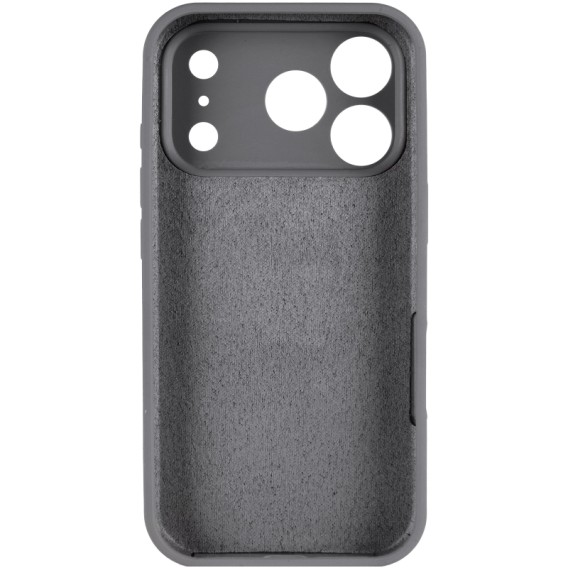 Чохол Silk Full Camera Protective (AA) NO LOGO для Apple iPhone 17 Pro Max / 18 Pro Max (6.9") Сірий / Dark Gray Чохол Silk Full Camera Protective (AA) NO LOGO для Apple iPhone 17 Pro Max / 18 Pro Max (6.9") Сірий / Dark Gray