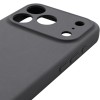 Чохол Silk Full Camera Protective (AA) NO LOGO для Apple iPhone 17 Pro Max / 18 Pro Max (6.9") Сірий / Dark Gray