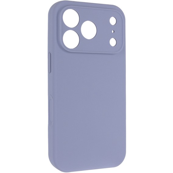 Чохол Silk Full Camera Protective (AA) NO LOGO для Apple iPhone 17 Pro Max / 18 Pro Max (6.9") Сірий / Lavender Gray