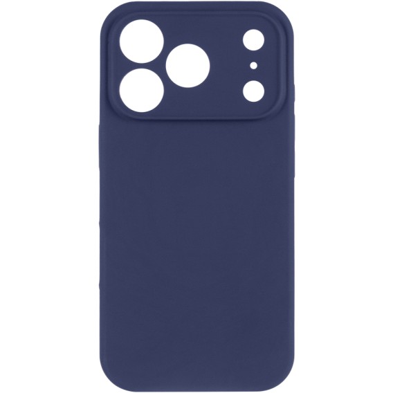 Чохол Silk Full Camera Protective (AA) NO LOGO для Apple iPhone 17 Pro Max / 18 Pro Max (6.9") Синій / Deep navy