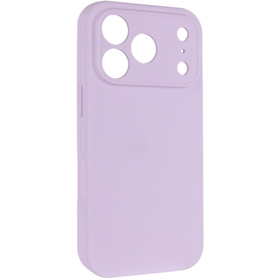 Чохол Silk Full Camera Protective (AA) NO LOGO для Apple iPhone 17 Pro Max / 18 Pro Max (6.9") Бузковий / Lilac
