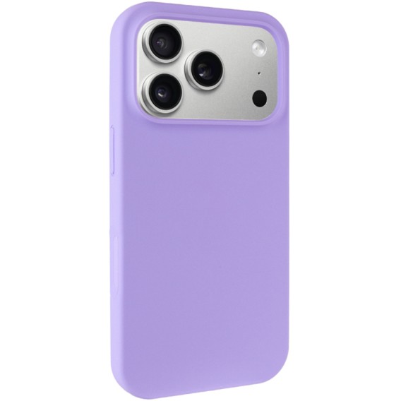 Чехол Silk (AA) NO LOGO with Magnetic Fit для Apple iPhone 17 Pro / 18 Pro (6.3") Сиреневый / Dasheen