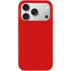 Чохол Silk (AA) NO LOGO with Magnetic Fit для Apple iPhone 17 Pro / 18 Pro (6.3") Червоний / Red
