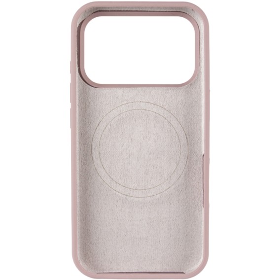 Чохол Silk (AA) NO LOGO with Magnetic Fit для Apple iPhone 17 Pro / 18 Pro (6.3") Сірий / Lavender