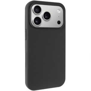 Чохол Silk (AA) NO LOGO with Magnetic Fit для Apple iPhone 17 Pro / 18 Pro (6.3") Чорний / Black