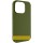 Чохол Silk (AA) NO LOGO with Magnetic Fit для Apple iPhone 17 Pro / 18 Pro (6.3") Зелений / Dark Olive