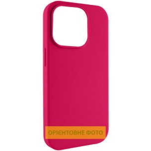 Чохол Silk (AA) NO LOGO with Magnetic Fit для Apple iPhone 17 Pro / 18 Pro (6.3") Червоний / Rose Red