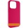Чохол Silk (AA) NO LOGO with Magnetic Fit для Apple iPhone 17 Pro / 18 Pro (6.3") Червоний / Rose Red