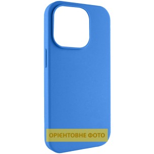 Чехол Silk (AA) NO LOGO with Magnetic Fit для Apple iPhone 17 Pro / 18 Pro (6.3") Голубой / Sky Blue