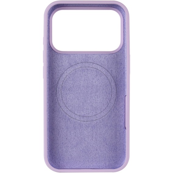Чохол Silk (AA) NO LOGO with Magnetic Fit для Apple iPhone 17 Pro Max / 18 Pro Max (6.9") Бузковий / Lilac