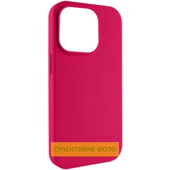 Чехол Silk (AA) NO LOGO with Magnetic Fit для Apple iPhone 17 Pro Max / 18 Pro Max (6.9") Красный / Rose Red