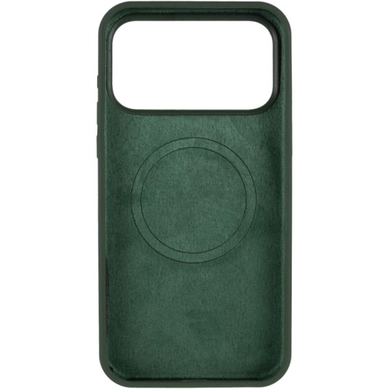 Чохол Silk (AA) NO LOGO with Magnetic Fit для Apple iPhone 17 Pro Max / 18 Pro Max (6.9") Зелений / Cyprus Green Чохол Silk (AA) NO LOGO with Magnetic Fit для Apple iPhone 17 Pro Max / 18 Pro Max (6.9") Зелений / Cyprus Green