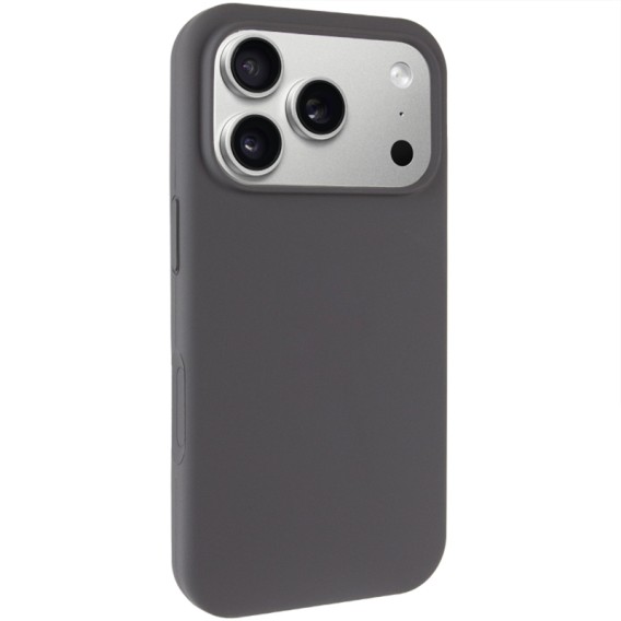 Чохол Silk (AA) NO LOGO with Magnetic Fit для Apple iPhone 17 Pro Max / 18 Pro Max (6.9") Сірий / Dark Gray