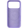 Чохол Silk (AA) NO LOGO with Magnetic Fit для Apple iPhone 17 Pro Max / 18 Pro Max (6.9") Бузковий / Dasheen
