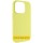 Чохол Silk (AA) NO LOGO with Magnetic Fit для Apple iPhone 17 Pro Max / 18 Pro Max (6.9") Жовтий / Lemon Yellow